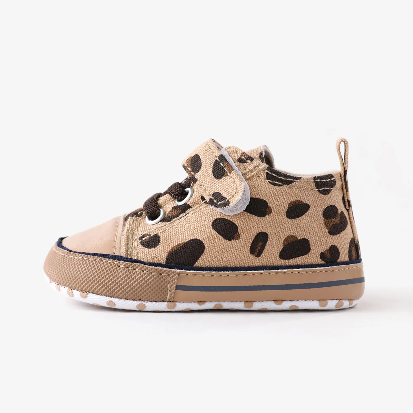 Baby & Toddler Casual Leopard Print Velcro Prewalker Shoes Brown image 2