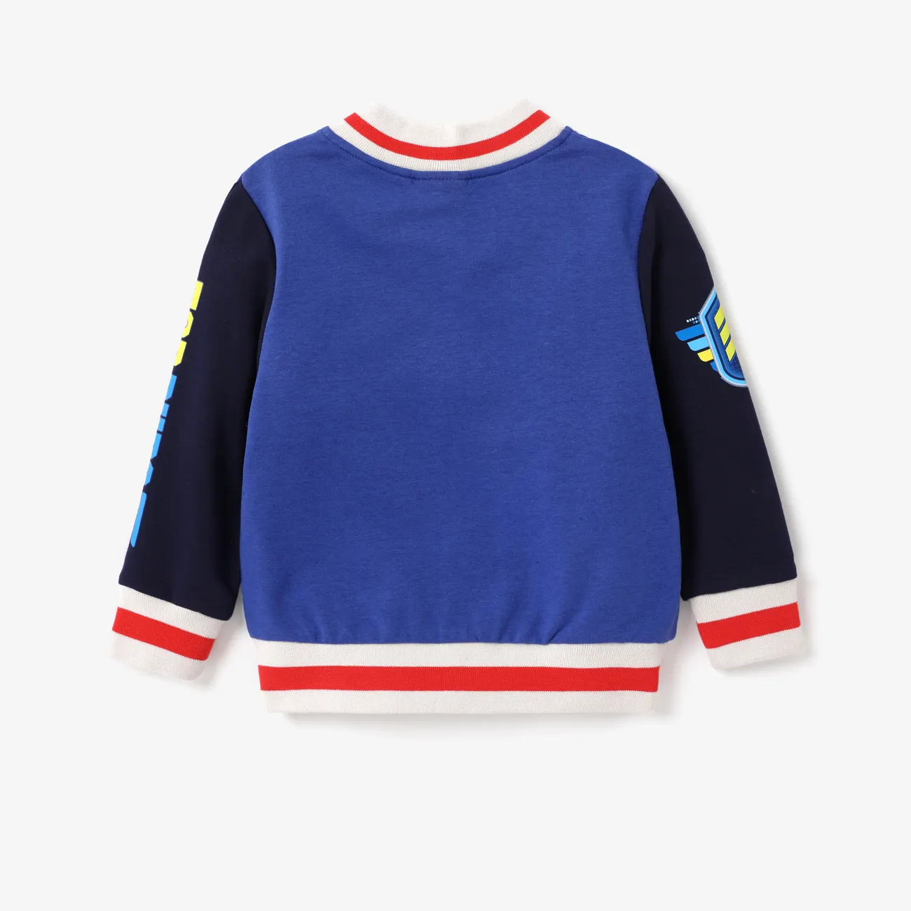 PAW Patrol Toddler Boy Embroidered Character Jacket or Sweatshirt and Pants Set  DeepBlue big image 1