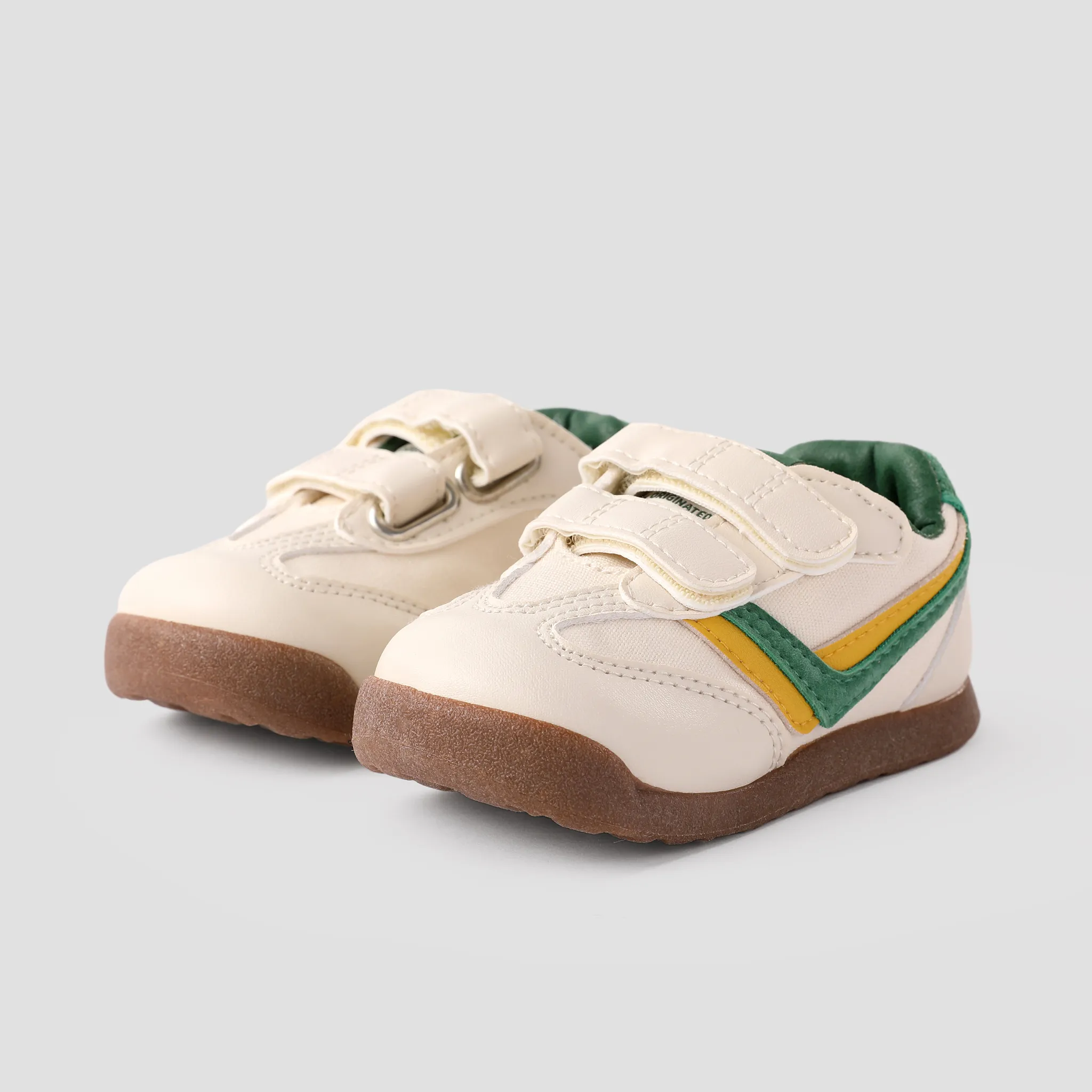  Toddler and Kids Color-block Velcro Sports Shoes