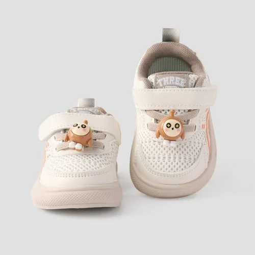 Toddler Childlike Cartoon Doll Decor Breathable Velcro Casual Shoes