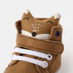 Baby & Toddler Cute Fox Pattern Velcro Prewalker Shoes  image 4