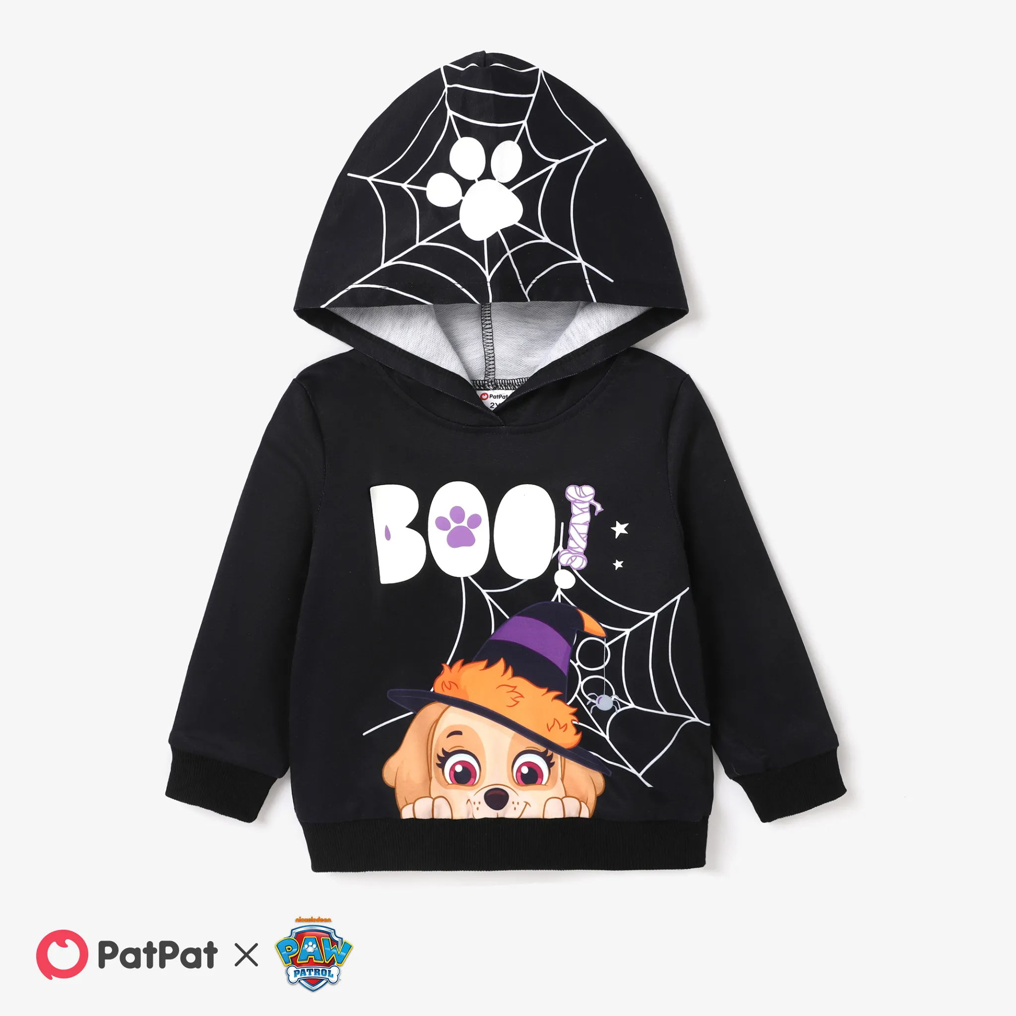 PAW Patrol Halloween Glow Toddler Girl/Boy Big Graphic Print Long-sleeve Hoodie  big image 1