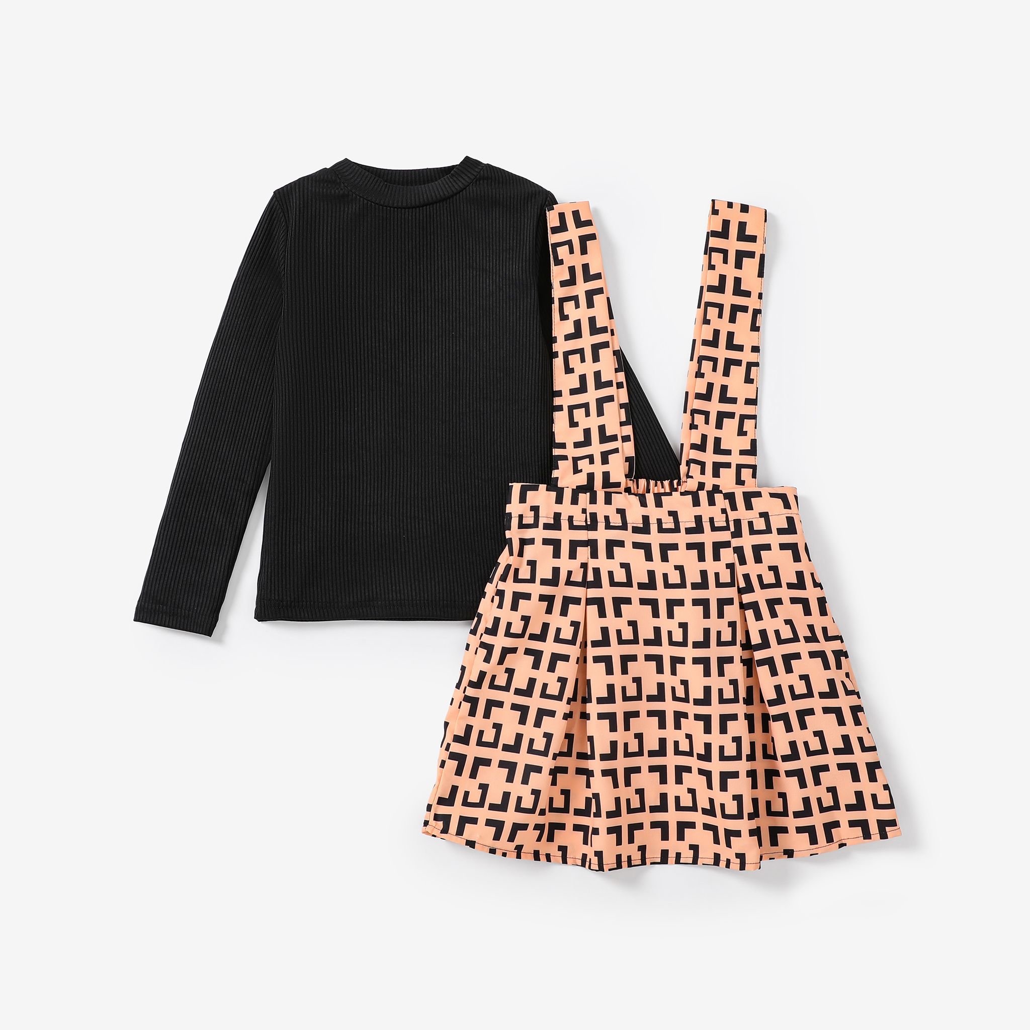 

2PCS Kid Girl Fashionable Skirt Set