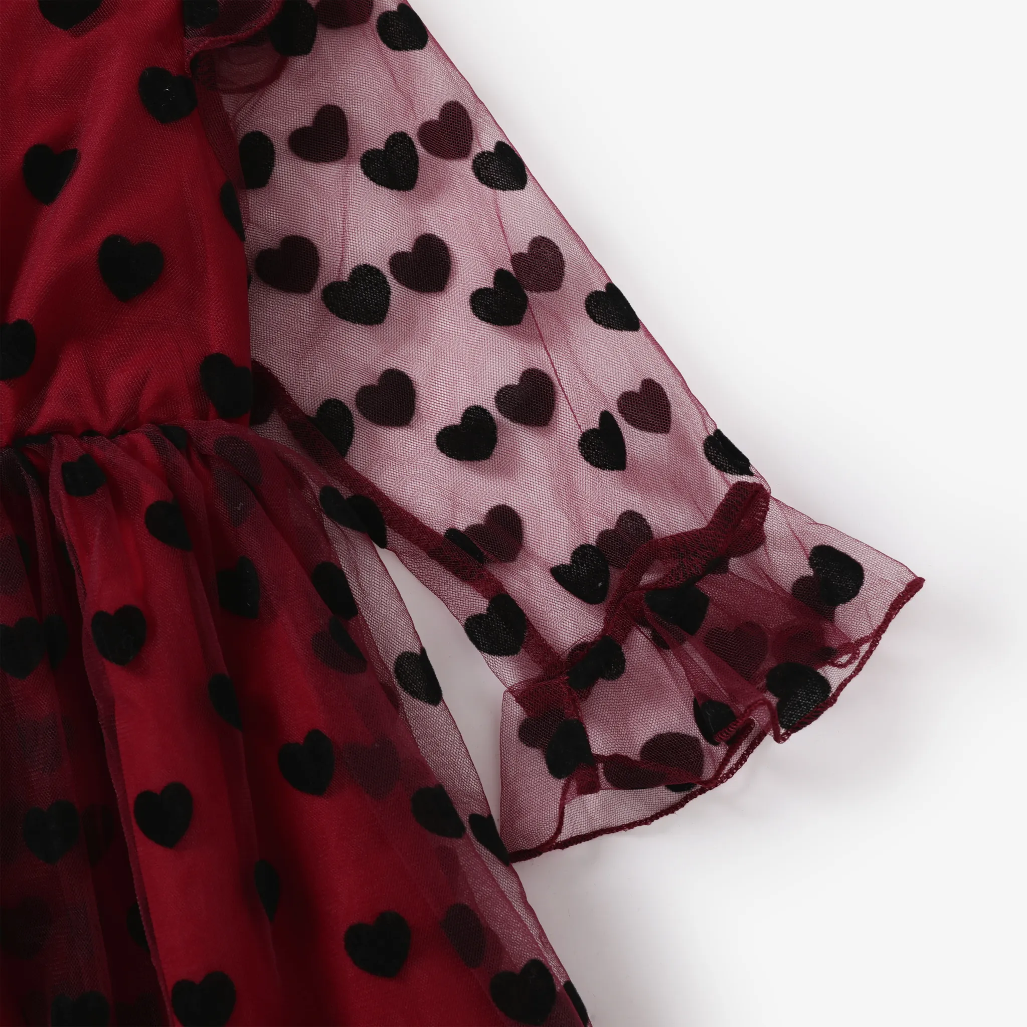Criança Menina Mangas franzidas Bonito Vestidos  image 5