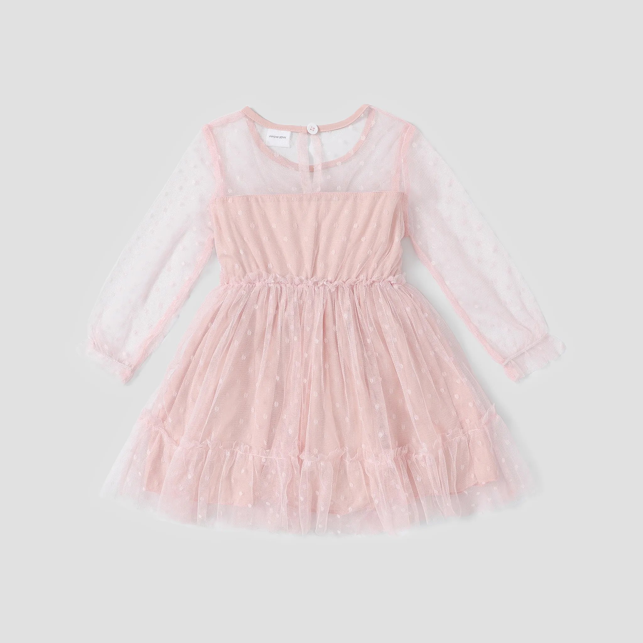 Criança Menina Bonito Vestidos Rosa image 2