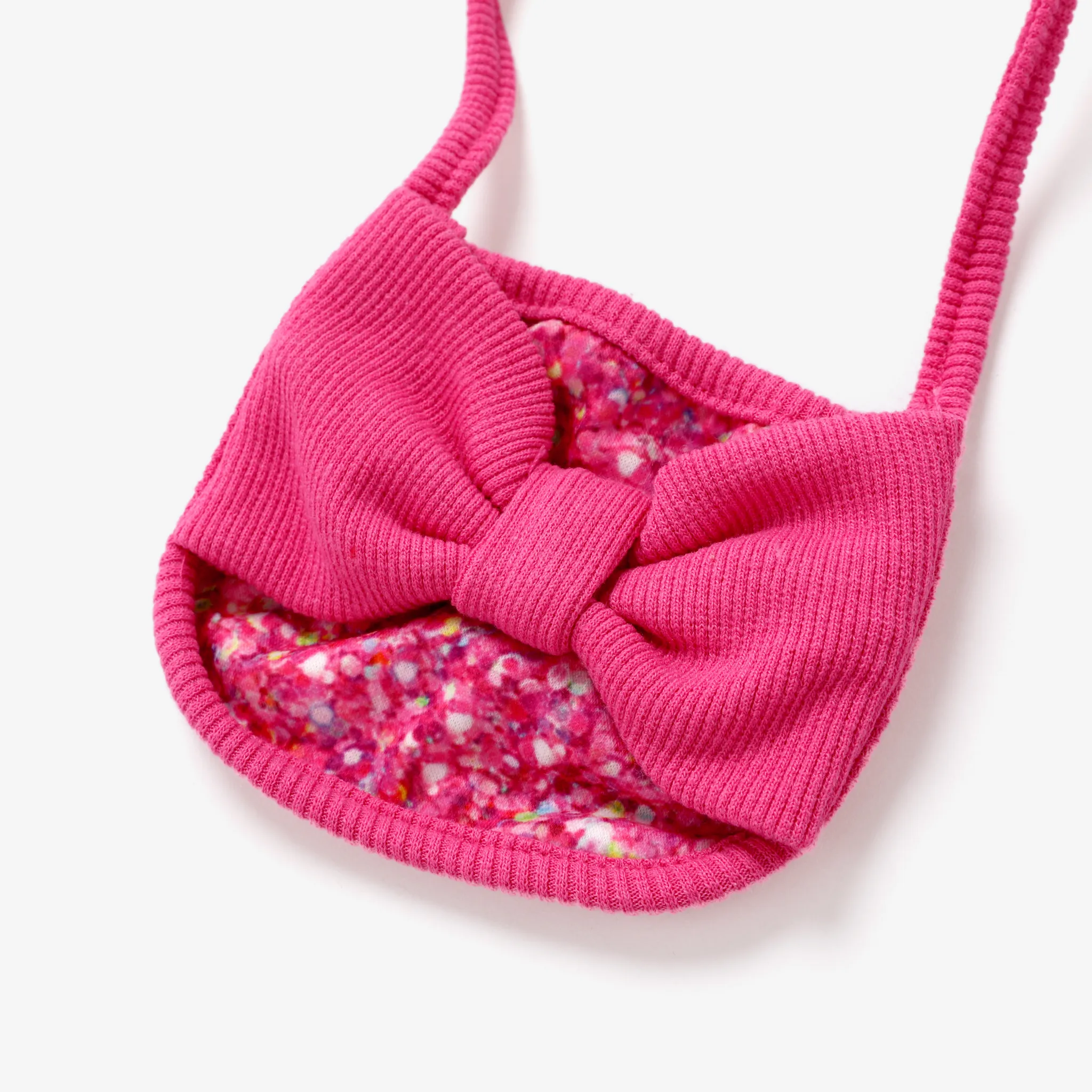 L.O.L. SURPRISE! Toddler Girl Glitter Hem Character Pattern Top with Crossbody Bag Skirt Suit  Roseo image 3