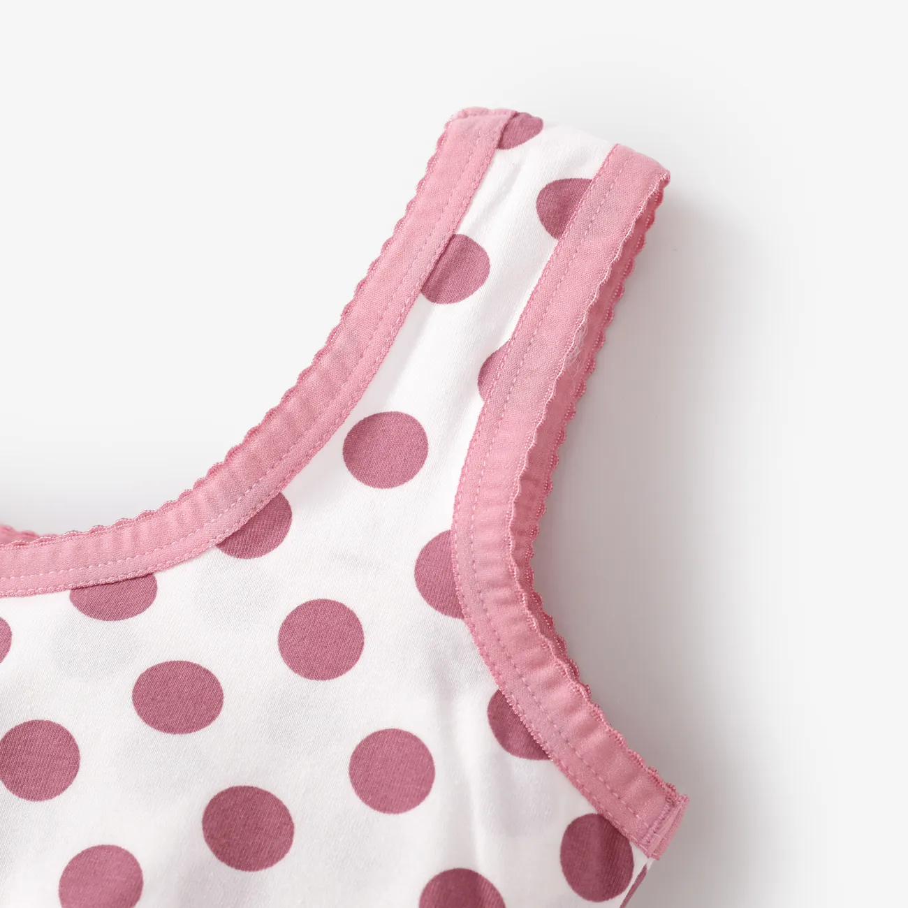Sweet Girl Underwear Set 1pc Fabric Stitching Regular Cotton Spandex Multi-color big image 1