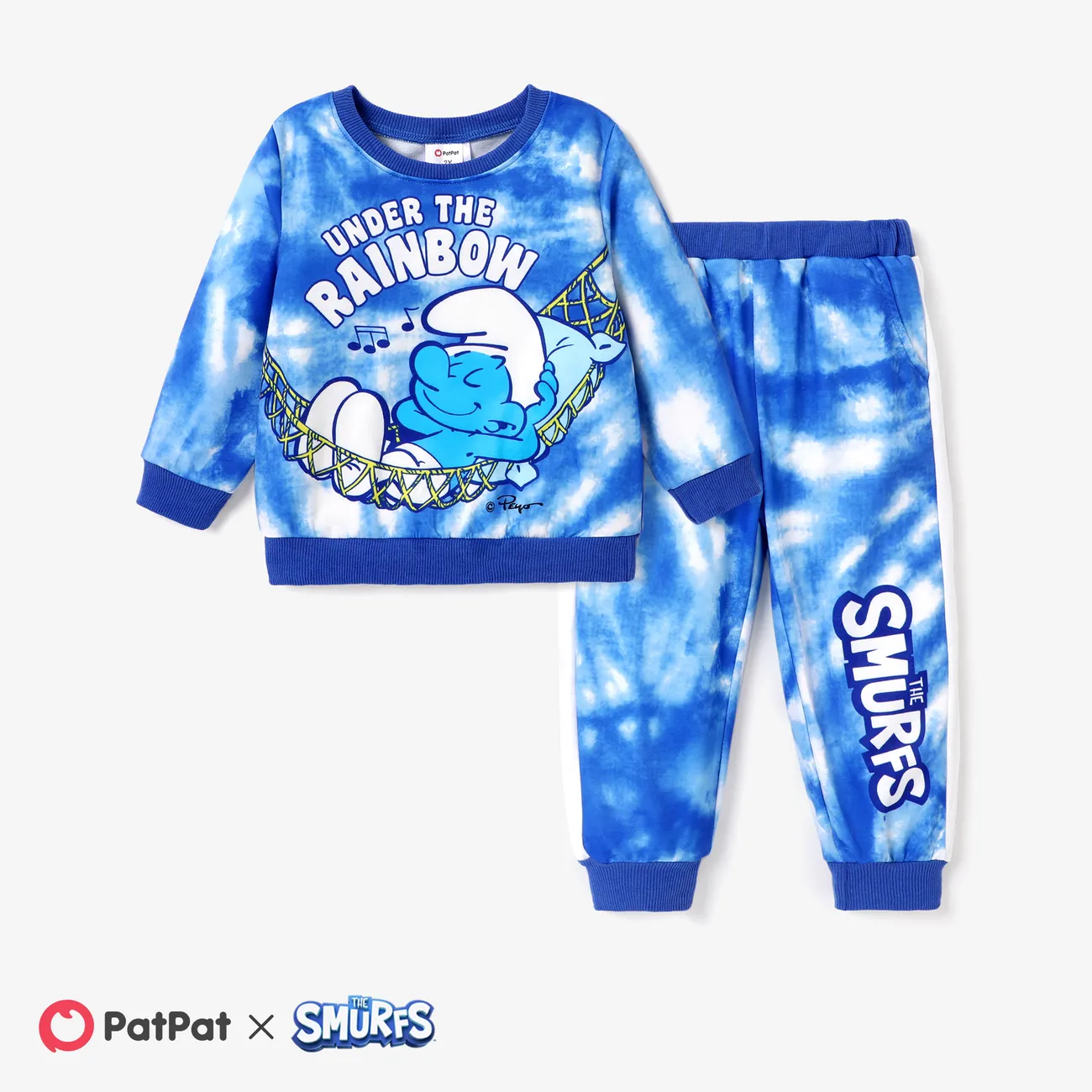 Smurfs Toddler Boy  Graphic Top and Pants Set   big image 1