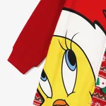 Looney Tunes Family Matching Long-sleeve Christmas Print Pajamas  (Flame Resistant)  image 3