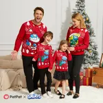 The Smurfs Family Matching Christmas Character & Snowflake Print Long-sleeve Top   image 6