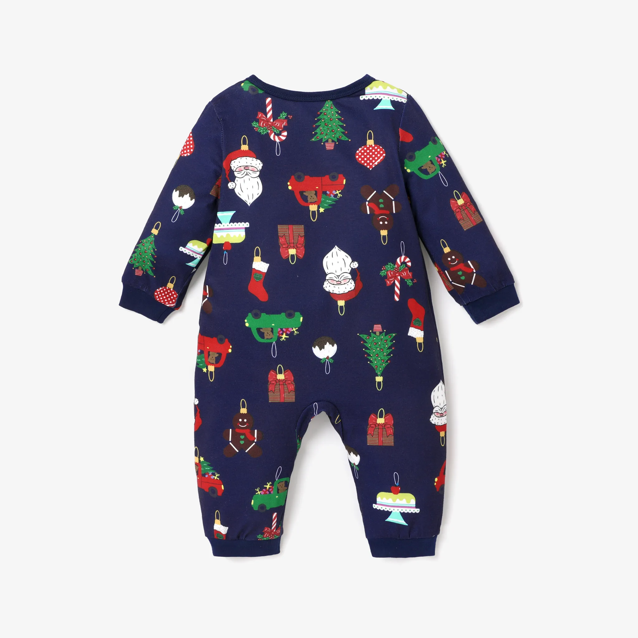 Baby/Toddler Girl/Boy Christmas Pattern Pajama  Baby Royalblue image 2