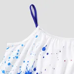 Kid Girl Painting/Butterfly Print Cami Dress  image 4