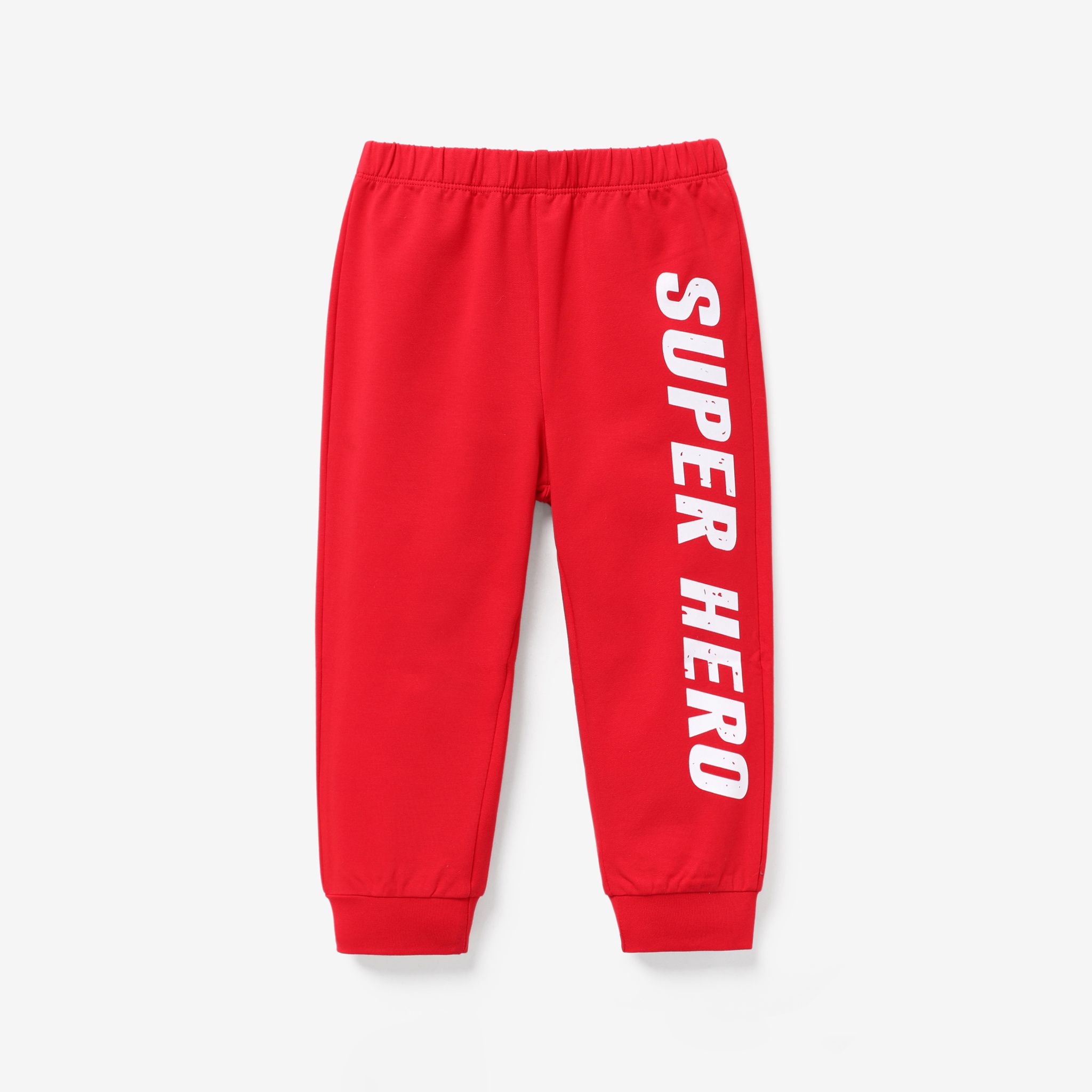 

Toddler Boy Letter Print Elasticized Cotton Pants