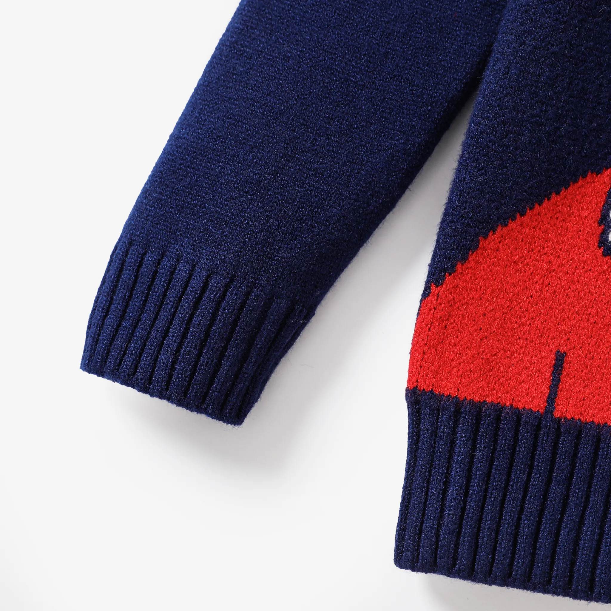Toddler/Kid Girl/Boy Christmas Sweater Royal Blue image 4