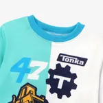 Tonka Contrasting Color Positioning Printed Sweatshirt  image 4