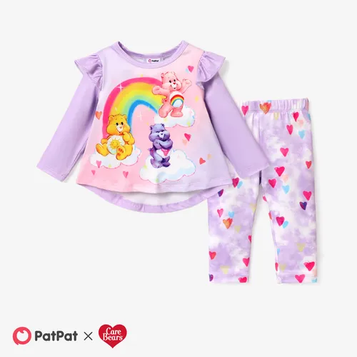 Care Bears Baby Girl Ombre Tie -dye Top or Pants 