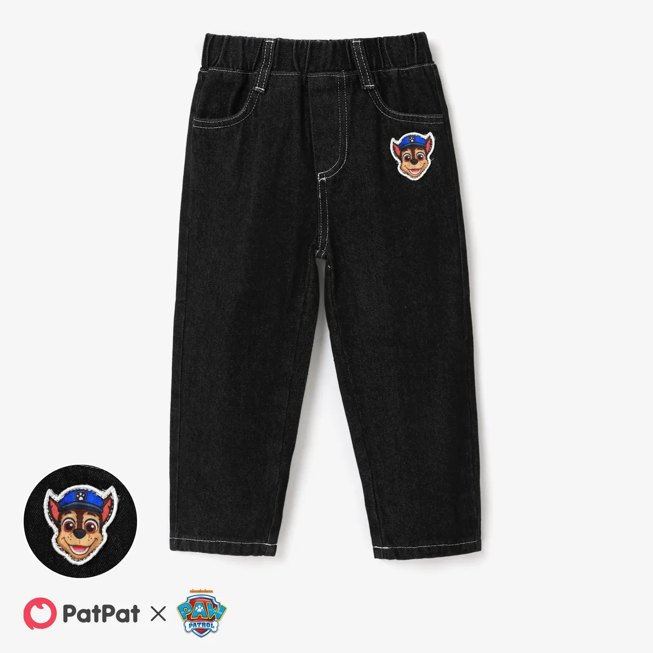 PAW Patrol Toddler Boy/Girl Embroidered Chapter Jeans big image 1