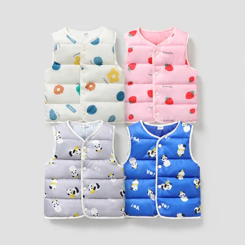 Baby/Toddler Girl/Boy Childlike Animal/Fruit/Floral Pattern Cotton Coat
