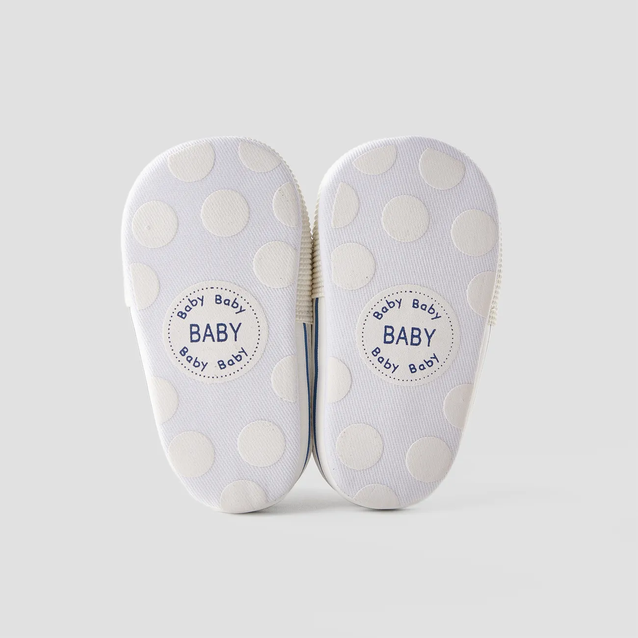 Baby / Toddler Letter Graphic Solid Prewalker Shoes White big image 1