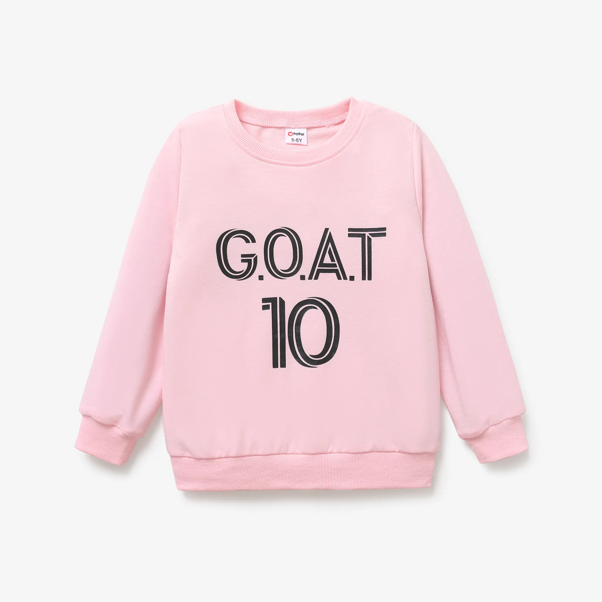 Kid Girl/Boy Casual Letter Pattern Sweatshirt