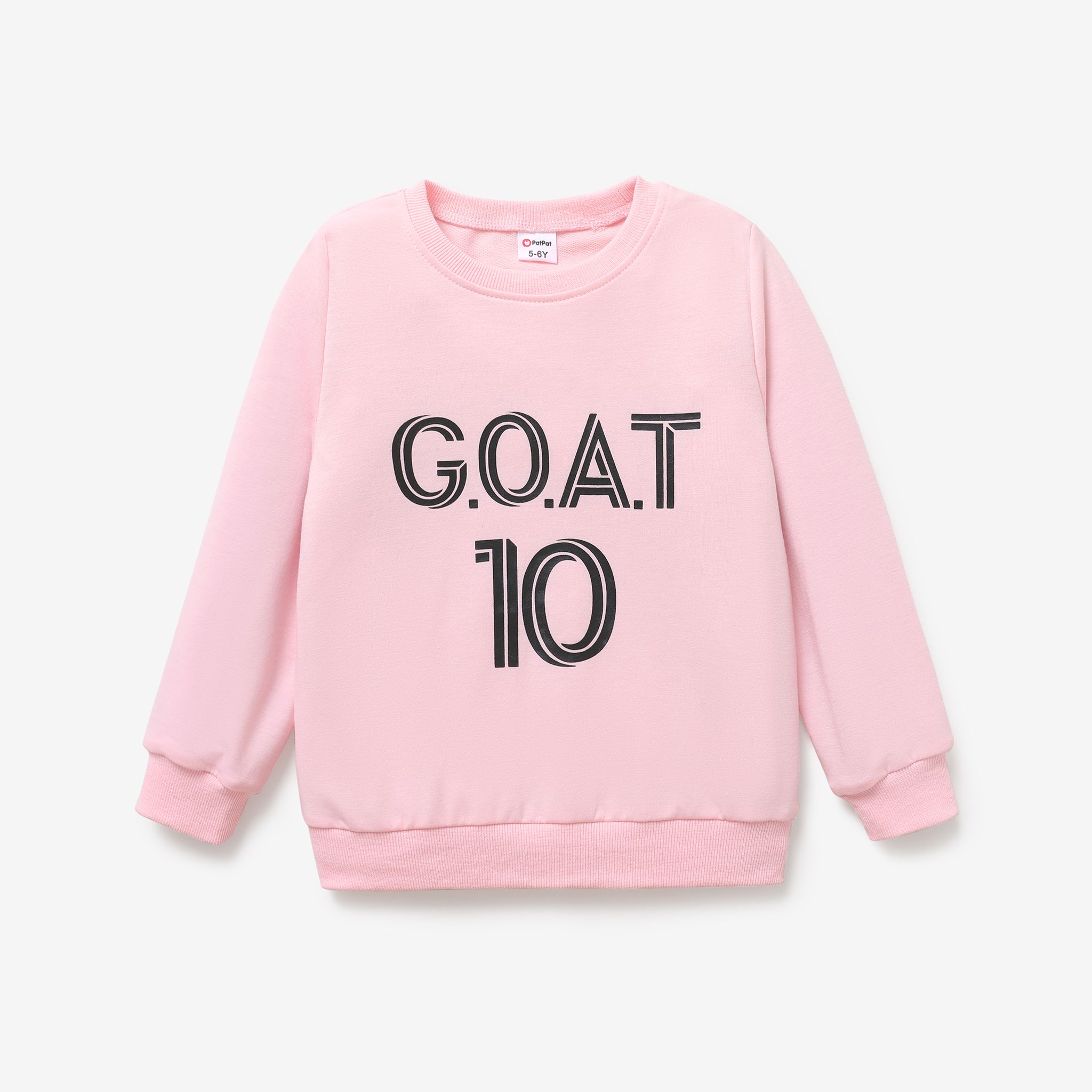 Sweat-shirt Casual Letter Pattern Enfant Fille/Garçon