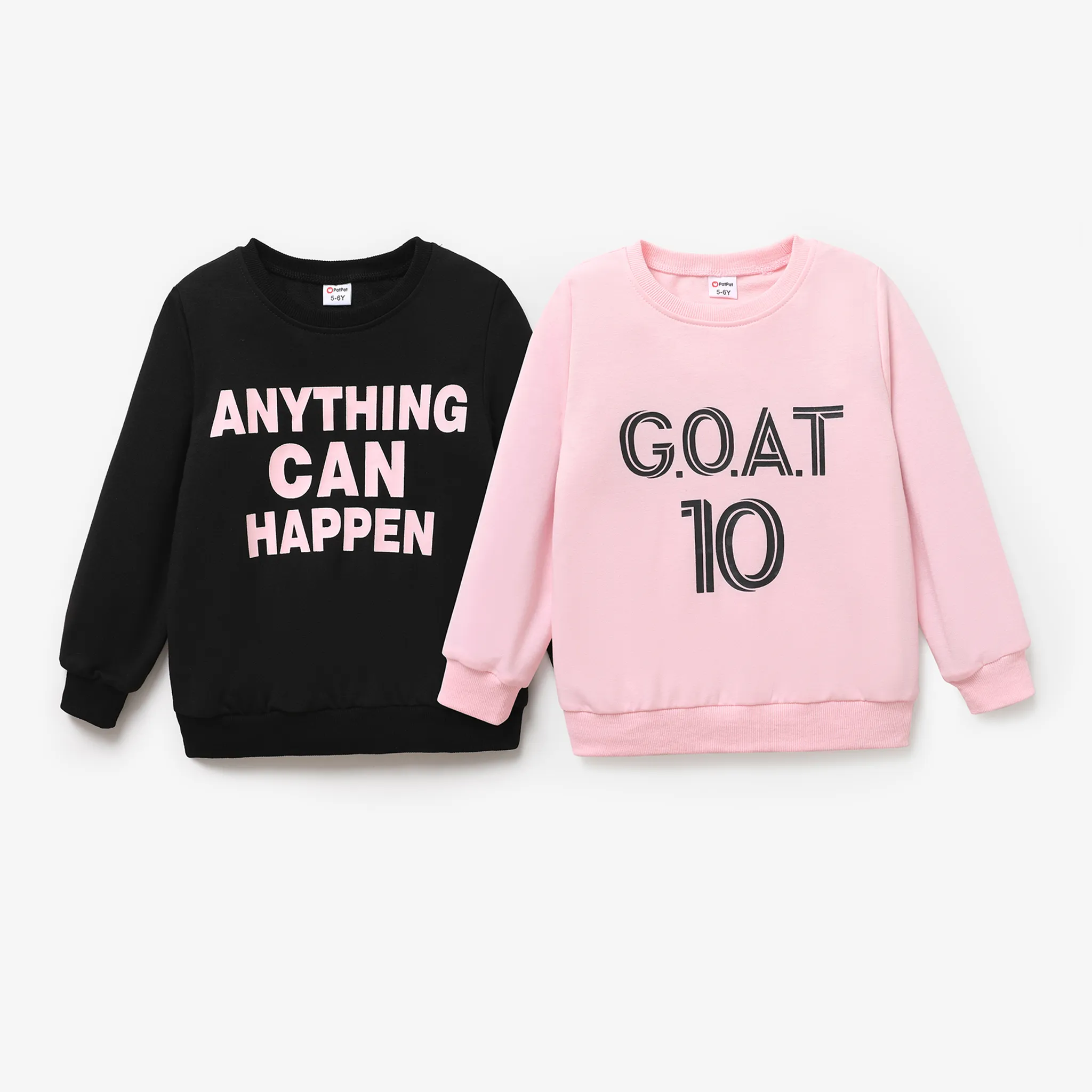 Kid Girl/Boy Casual Letter Pattern Sweatshirt