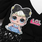 L.O.L. SURPRISE! Toddler Girl Graphic Print Off-shoulder Sparkle Dress  image 2
