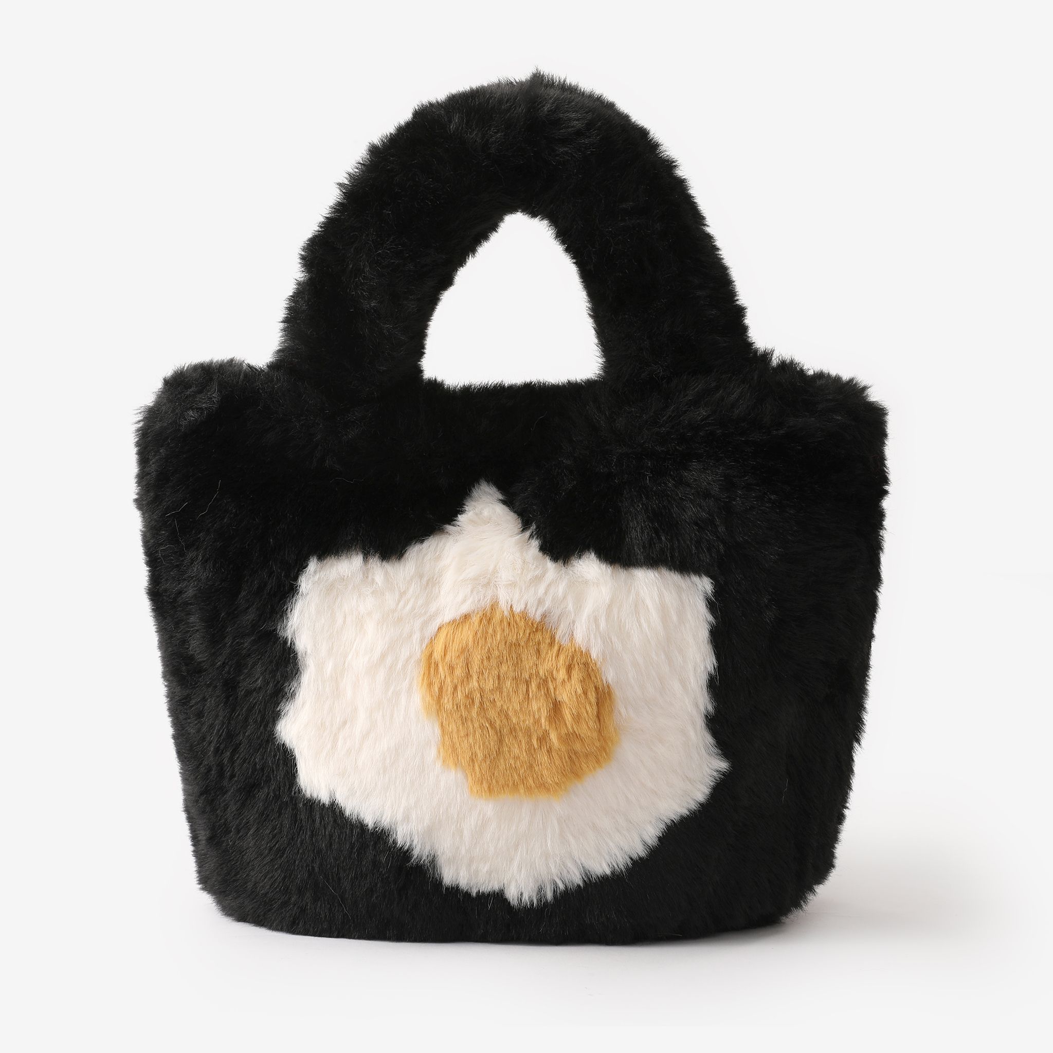 Toddler/kids/adult  Fashionable Plush Handbag with Egg Flower Pattern