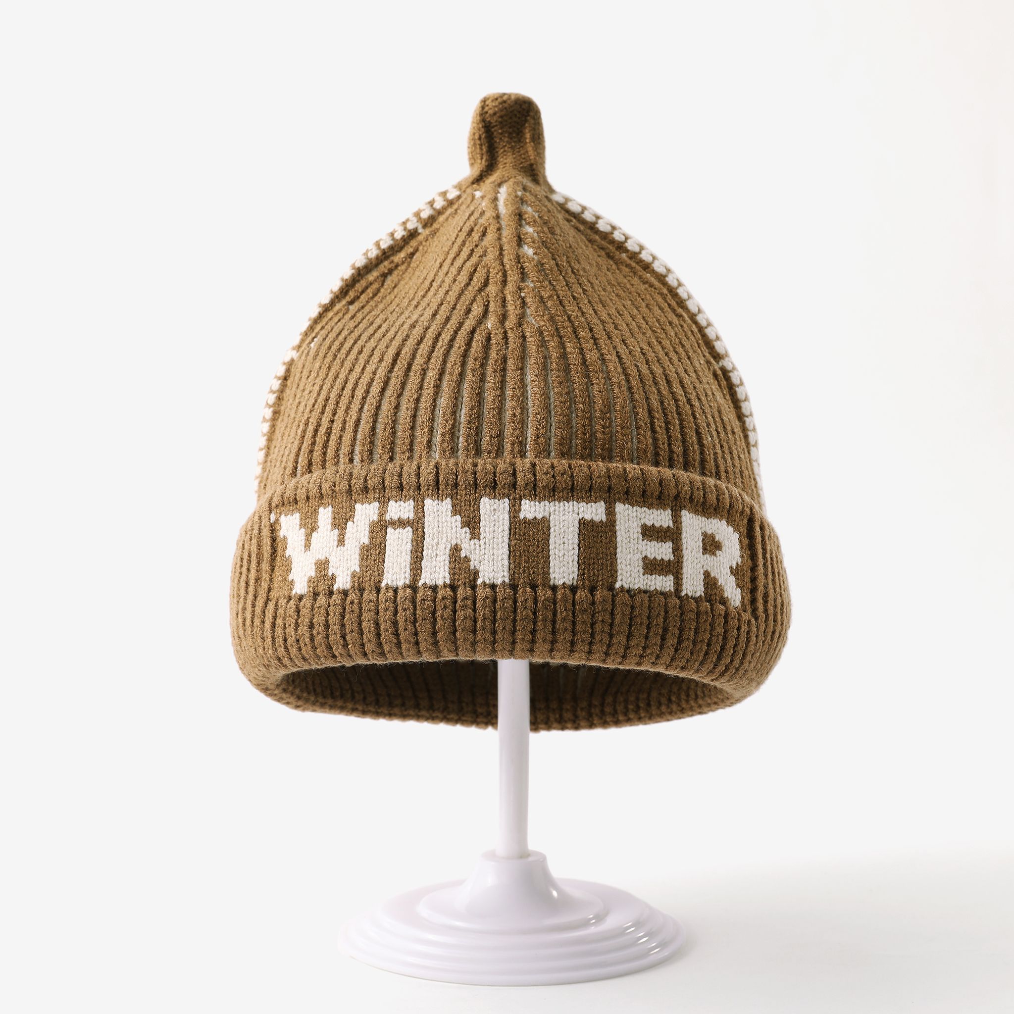 

Baby/toddler Fashionable and Versatile letter knitted hat
