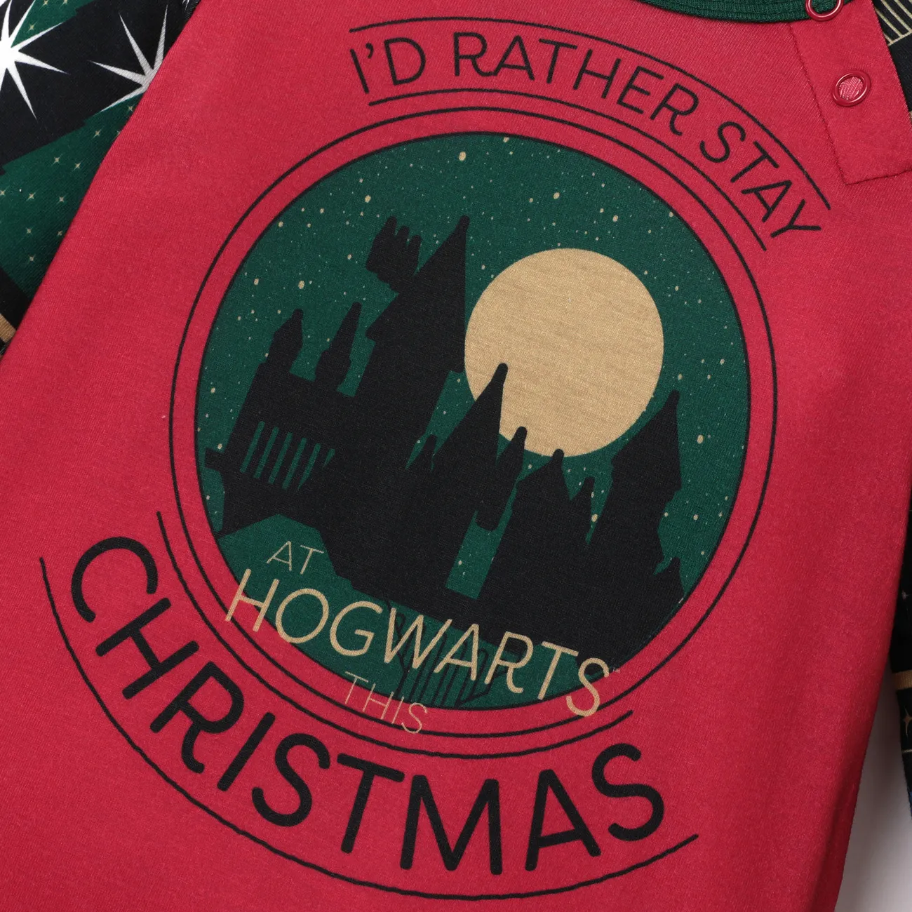 Harry Potter Navidad Looks familiares Manga larga Conjuntos combinados para familia Pijamas (Flame Resistant) Multicolor big image 1