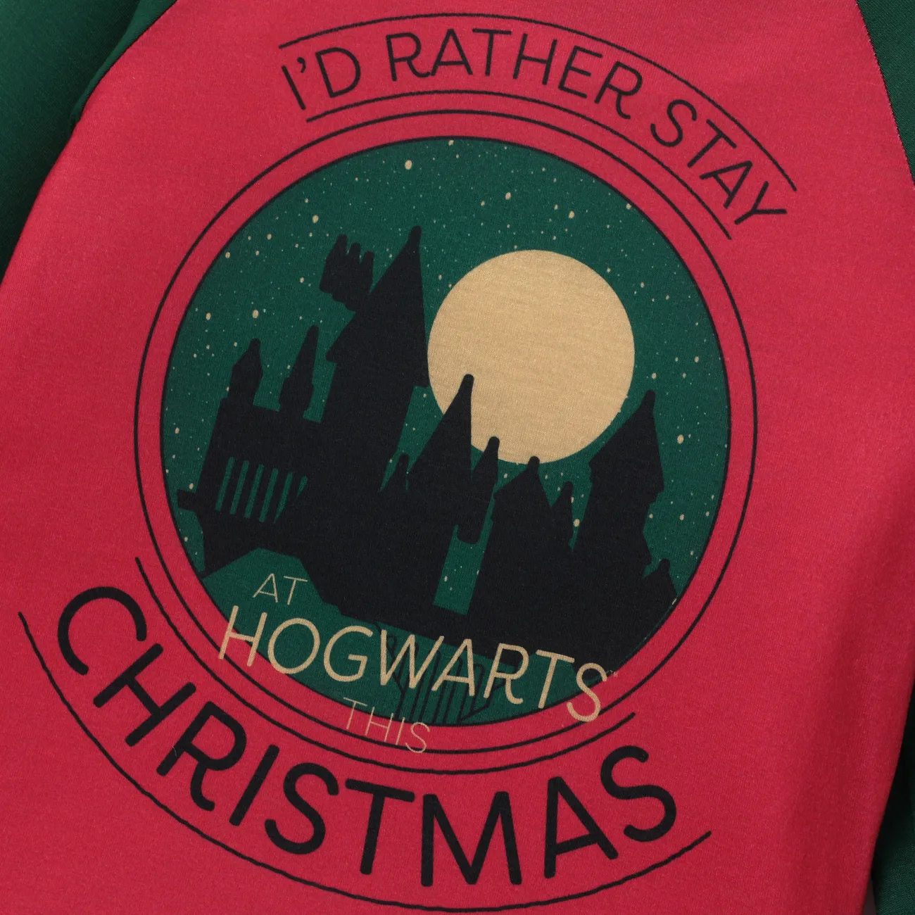 Harry Potter Natale Look per tutta la famiglia Manica lunga Coordinati per tutta la famiglia Pigiami (Flame Resistant) Multicolore big image 1