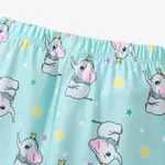 2pcs Baby/Toddler Girl Childlike Elephant Pajama Set  image 5