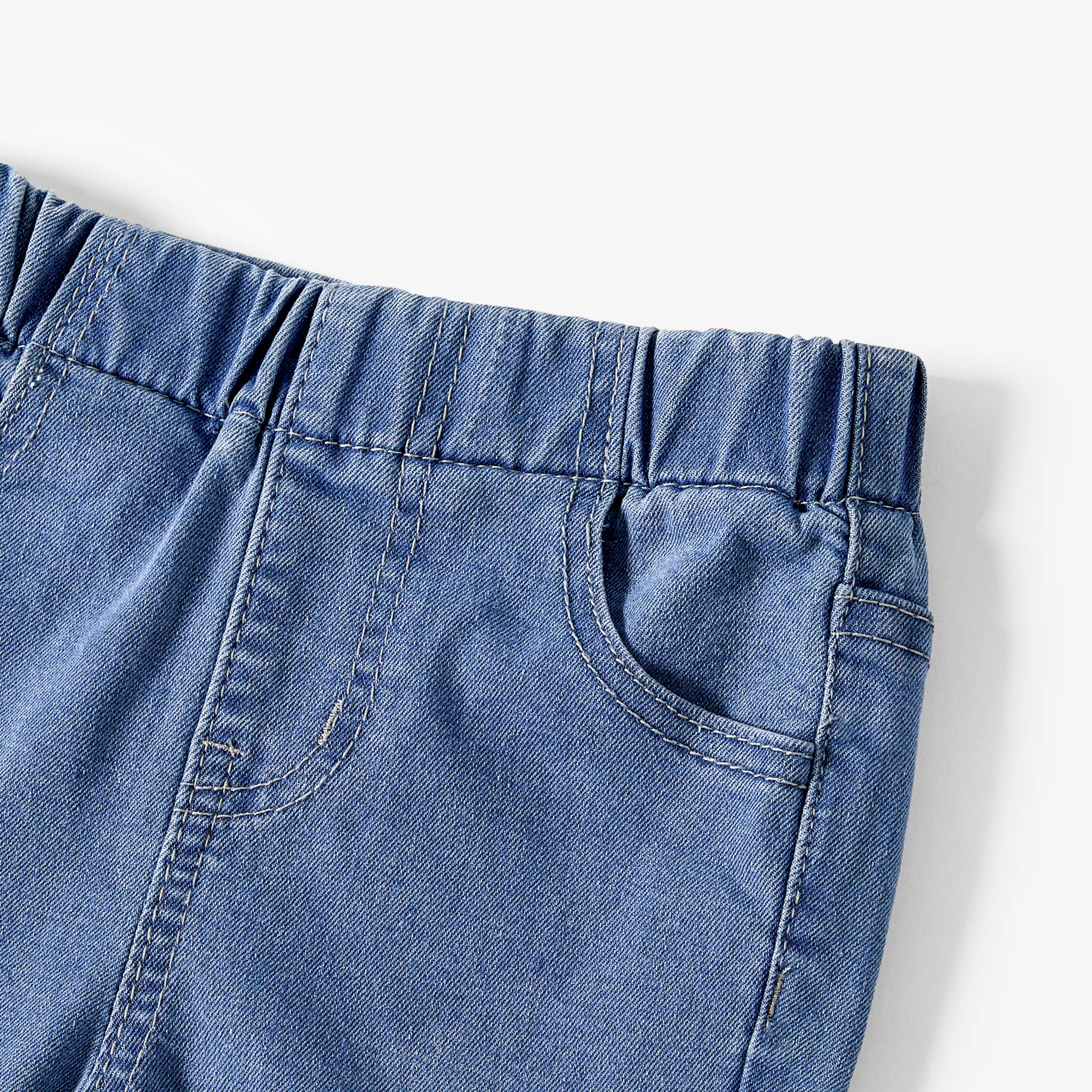Mommy and Me Blue Flared Jeans Denim Pants Blue image 5