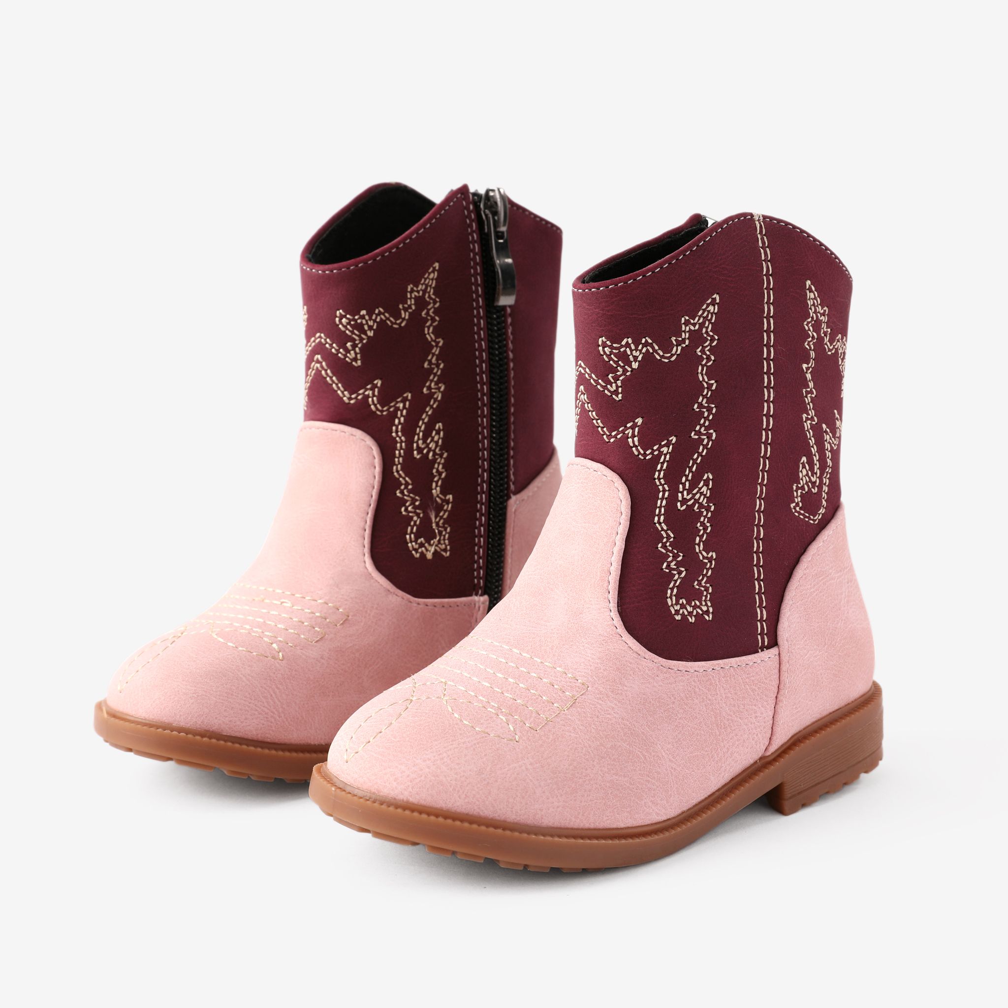 Toddler & Kids Pretty Embroidered Cowgirl Boots