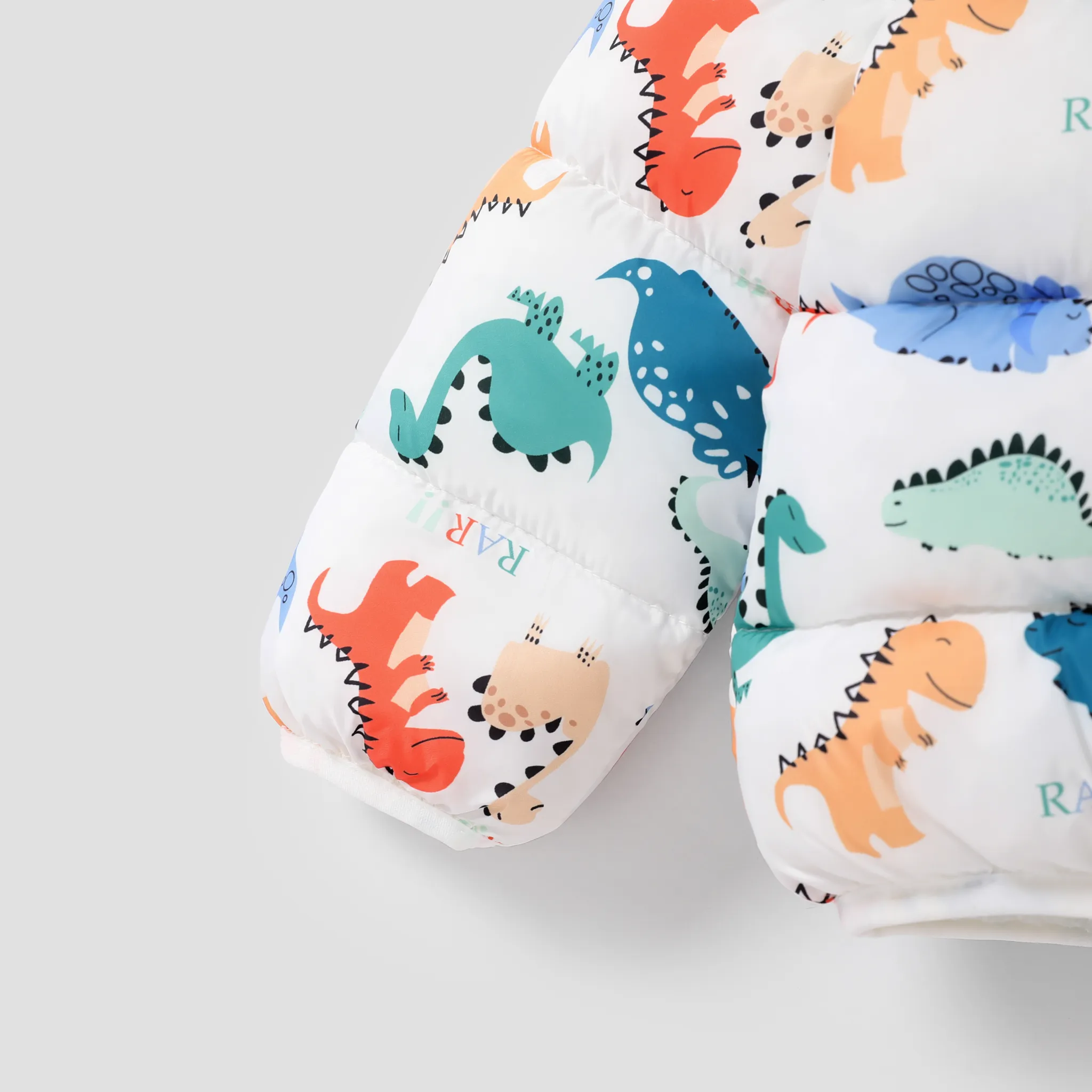 Toddler Girl Childlike Gummy Bear Animal pattern Hooded Cotton Jacket  image 2