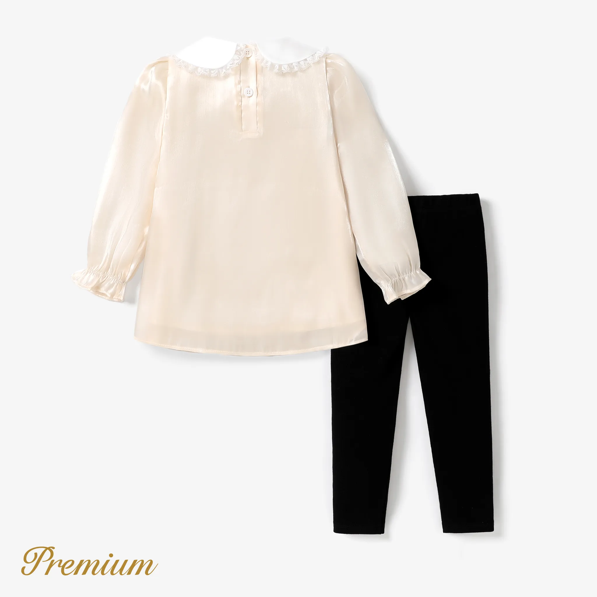 Baby/Toddler Girl Elegant Smocking Solid Color Set/Dress  image 2