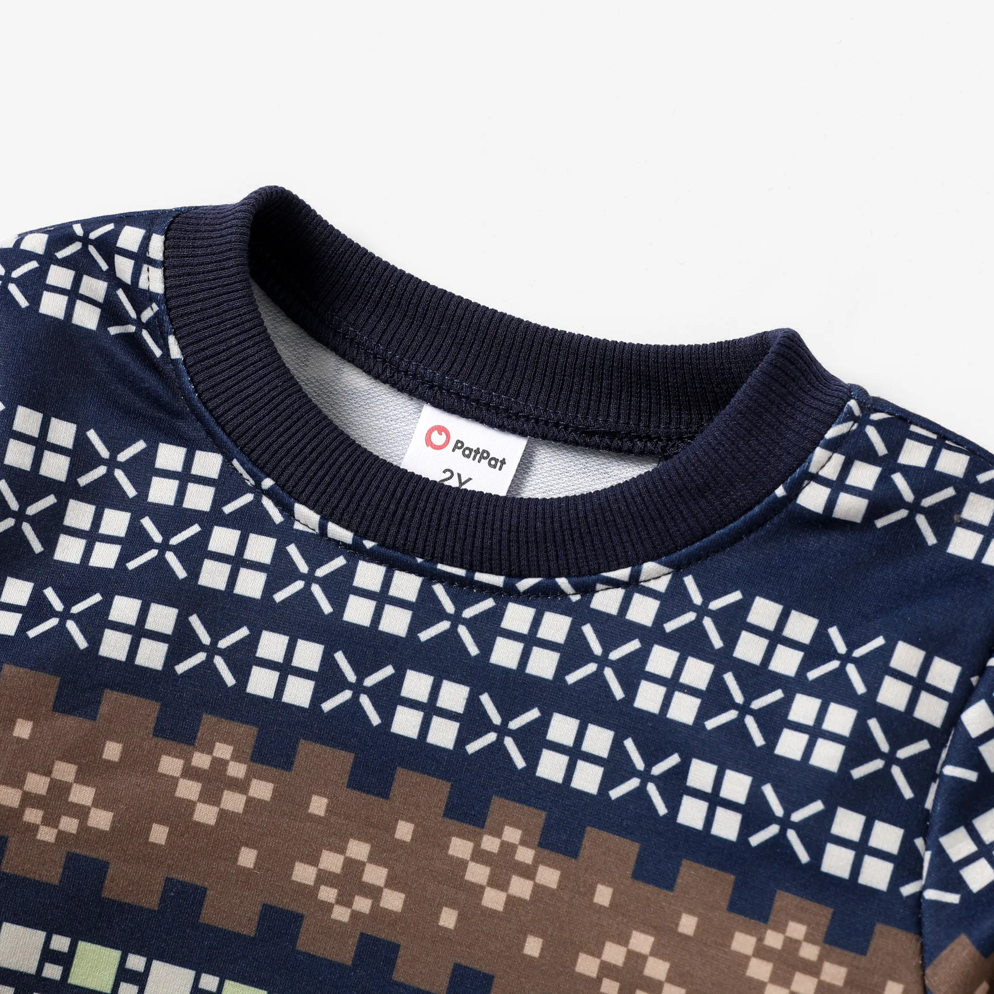 2pcs Toddler Boy Casual Geometric Pattern Set  image 4