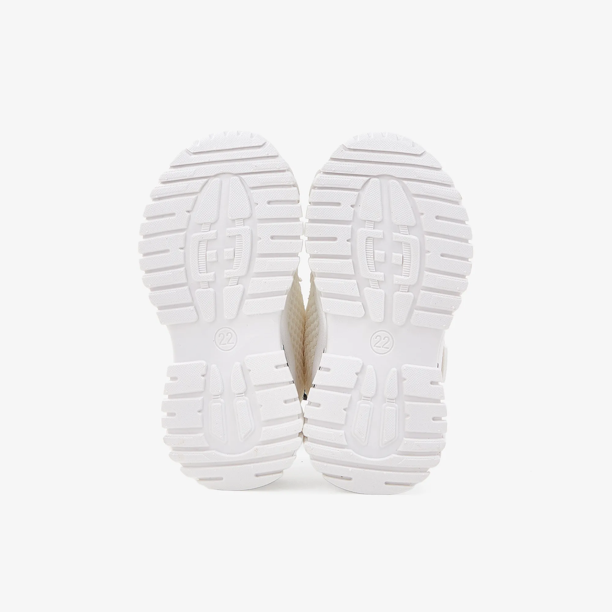 Toddler / Kid Mesh Panel Lace Up Sneakers White image 6