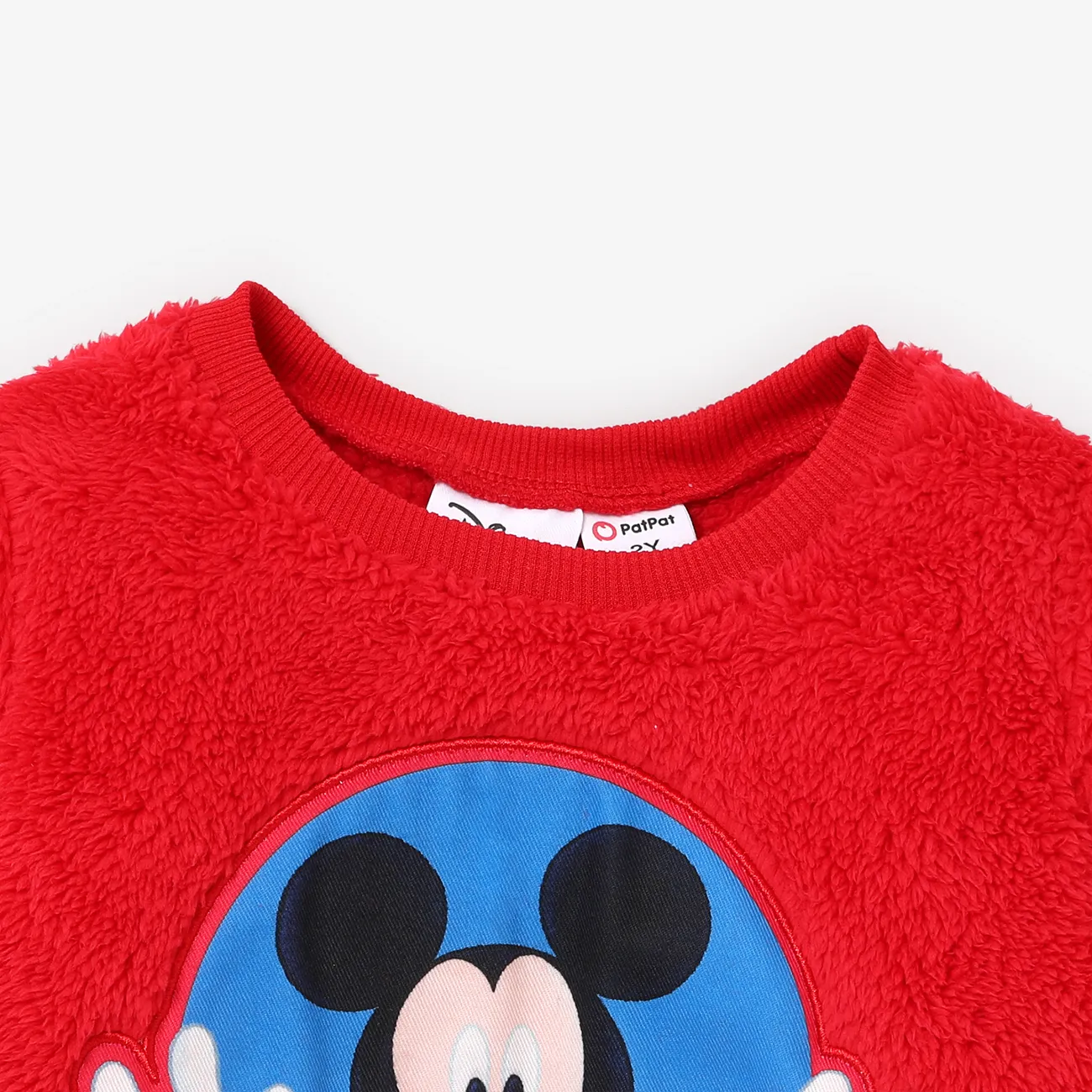 Disney Mickey and Friends Criança Unissexo Infantil Sweatshirt Vermelho big image 1