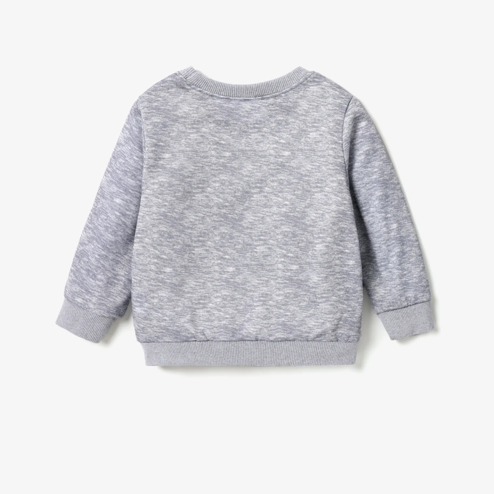 Disney Winnie the Pooh Toddler Boy/Girl Character Pattern Fun Print Sweatshirt or Pants Flecked Grey image 5