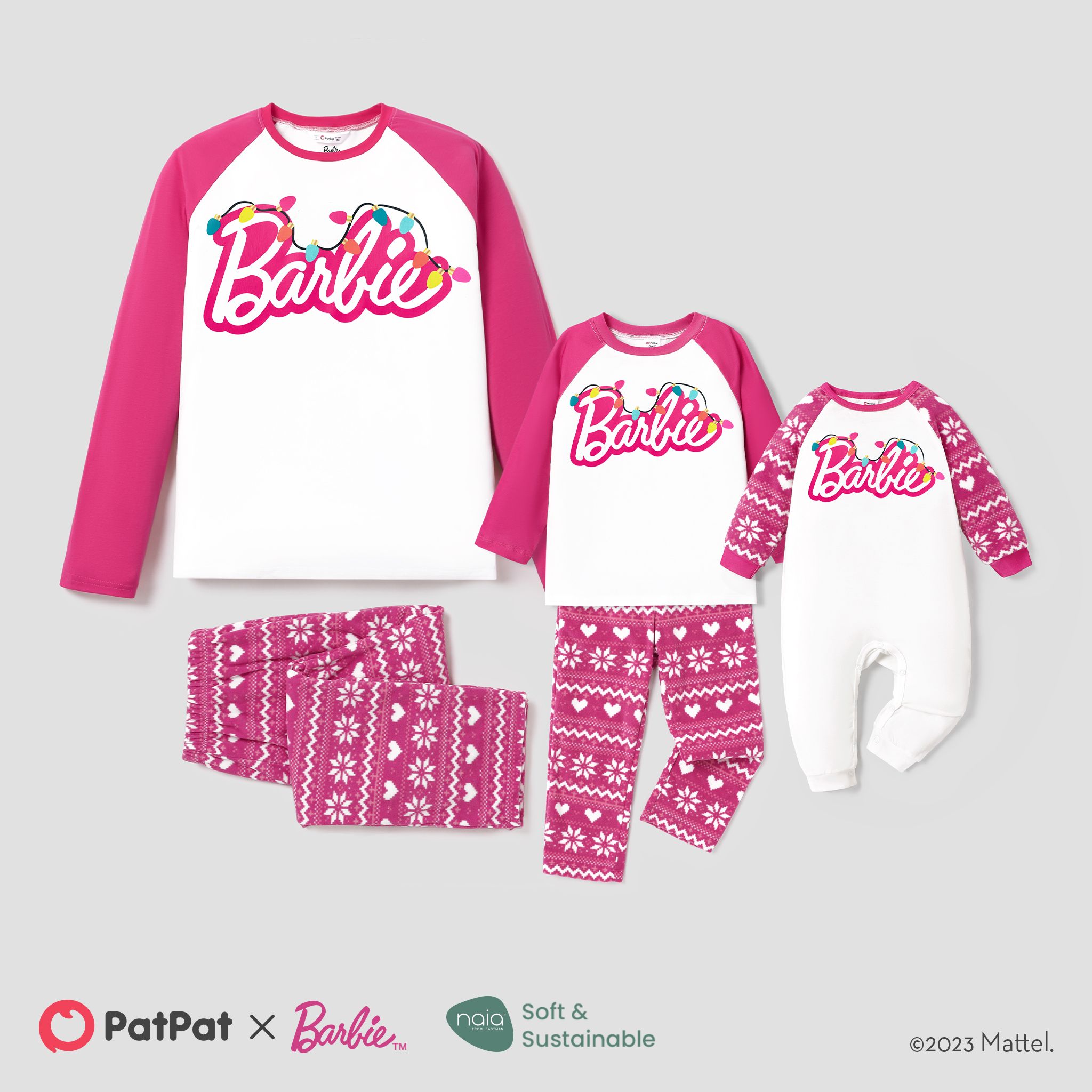 Matching barbie online pajamas