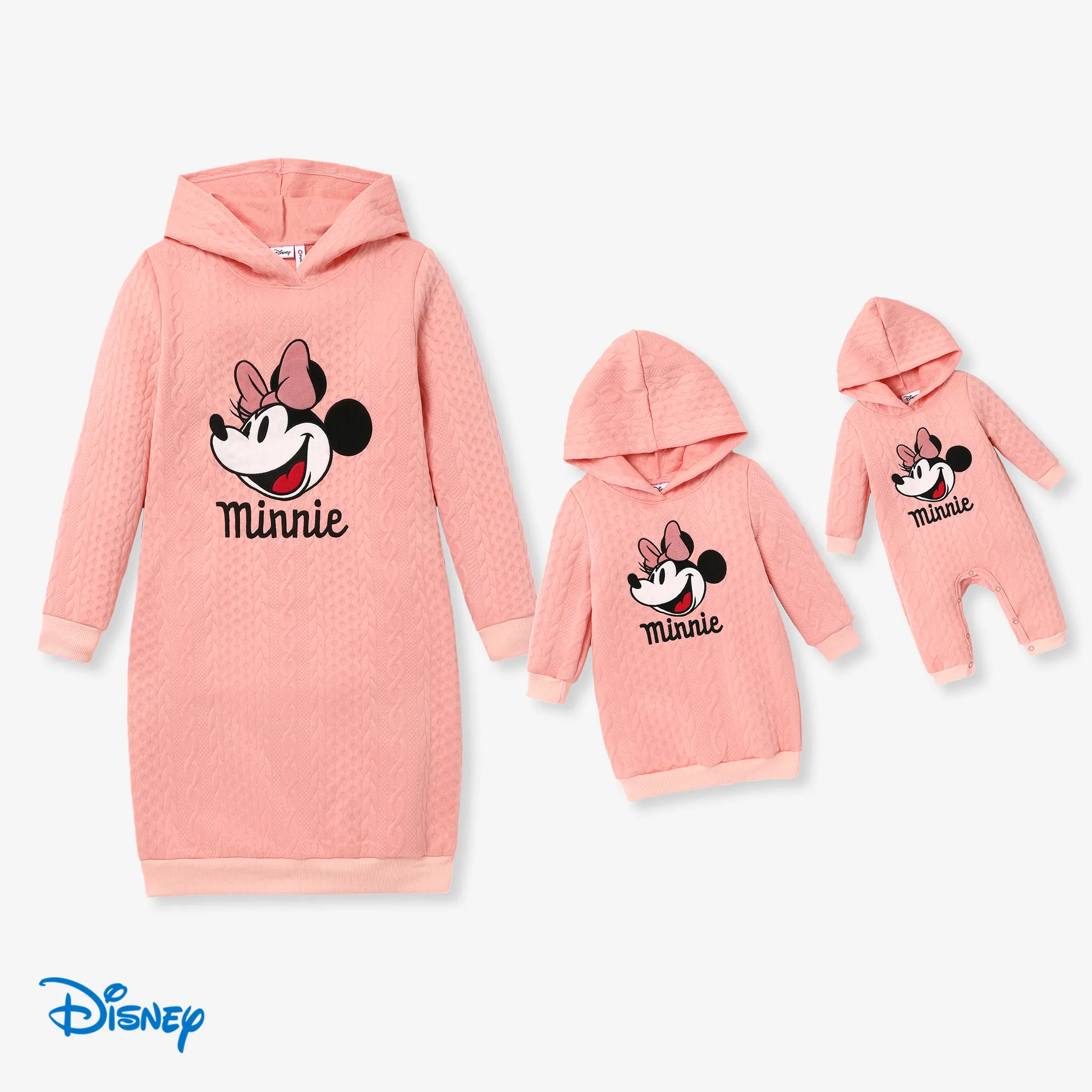 

Disney Mickey and Friends Mommy and Me Embroidered Character Long-sleeve Dress