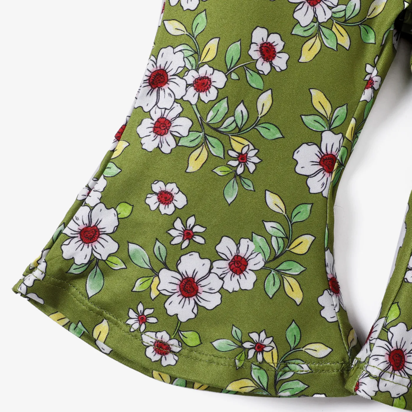 3PCS Baby Girl  Sweet Floral Set  image 5