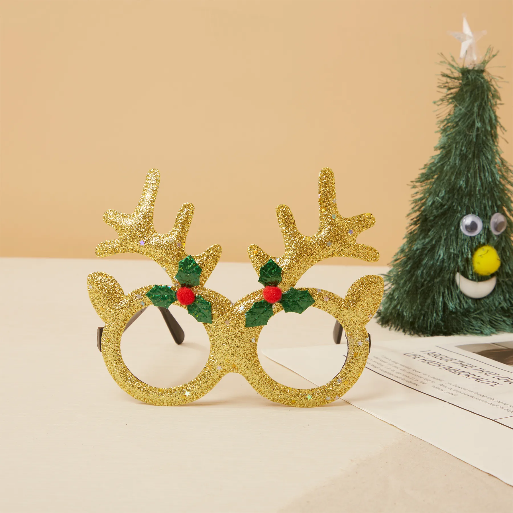 Kids/adult Likes Christmas Festival Decoration Glasses