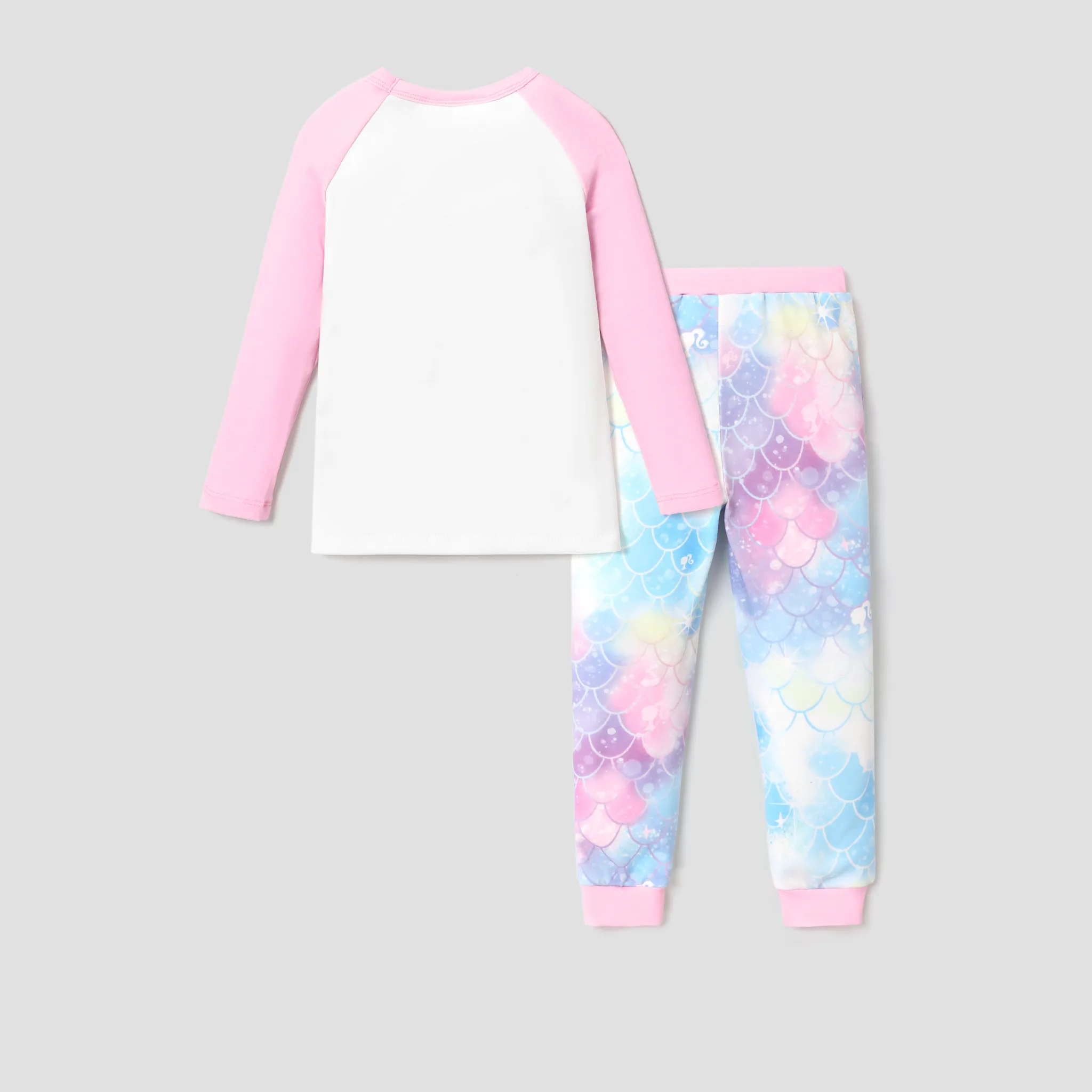 Barbie Toddler/Kid Girl Character Naia™ Print Long-sleeve Snug-fitting Pajamas Sets Multi-color image 2