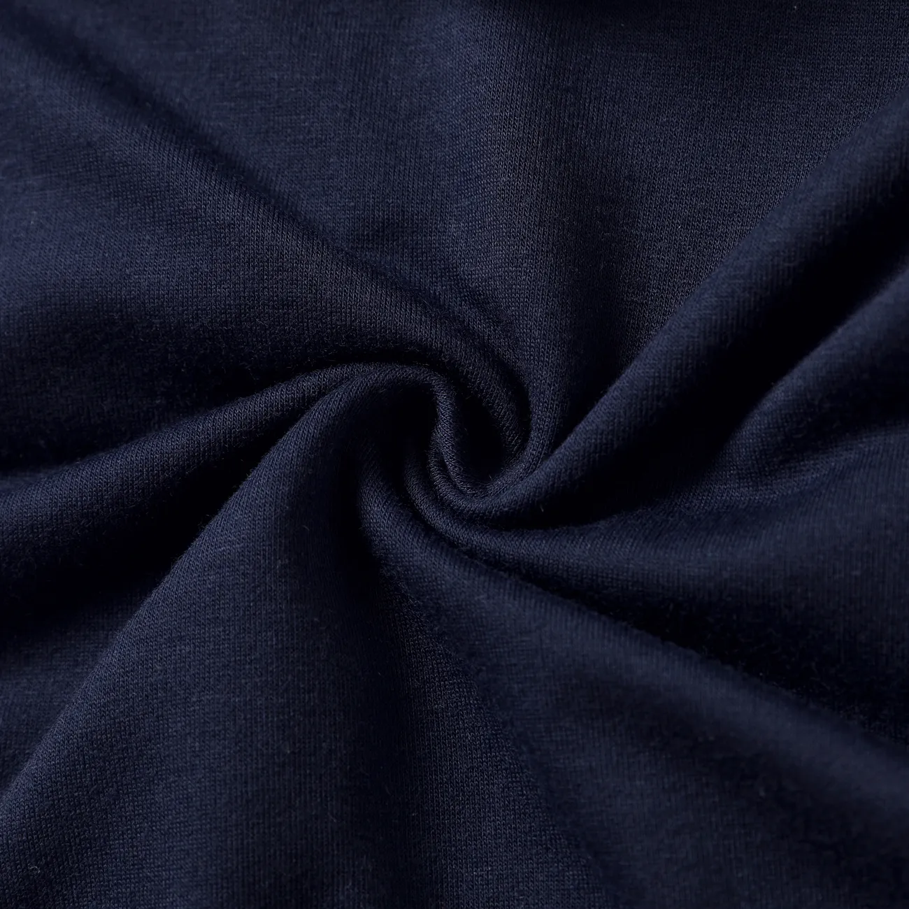 2pcs Toddler Boy Casual Stripe Fabric Stitching Set Dark Blue big image 1