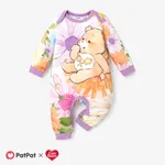 Care Bears Baby Girl/Boy Character Print Long-sleeve Cute Onesies Purple