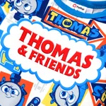 Thomas & Friends قطعة واحدة مواليد رجالي كم طويل زر شخصيات  image 3