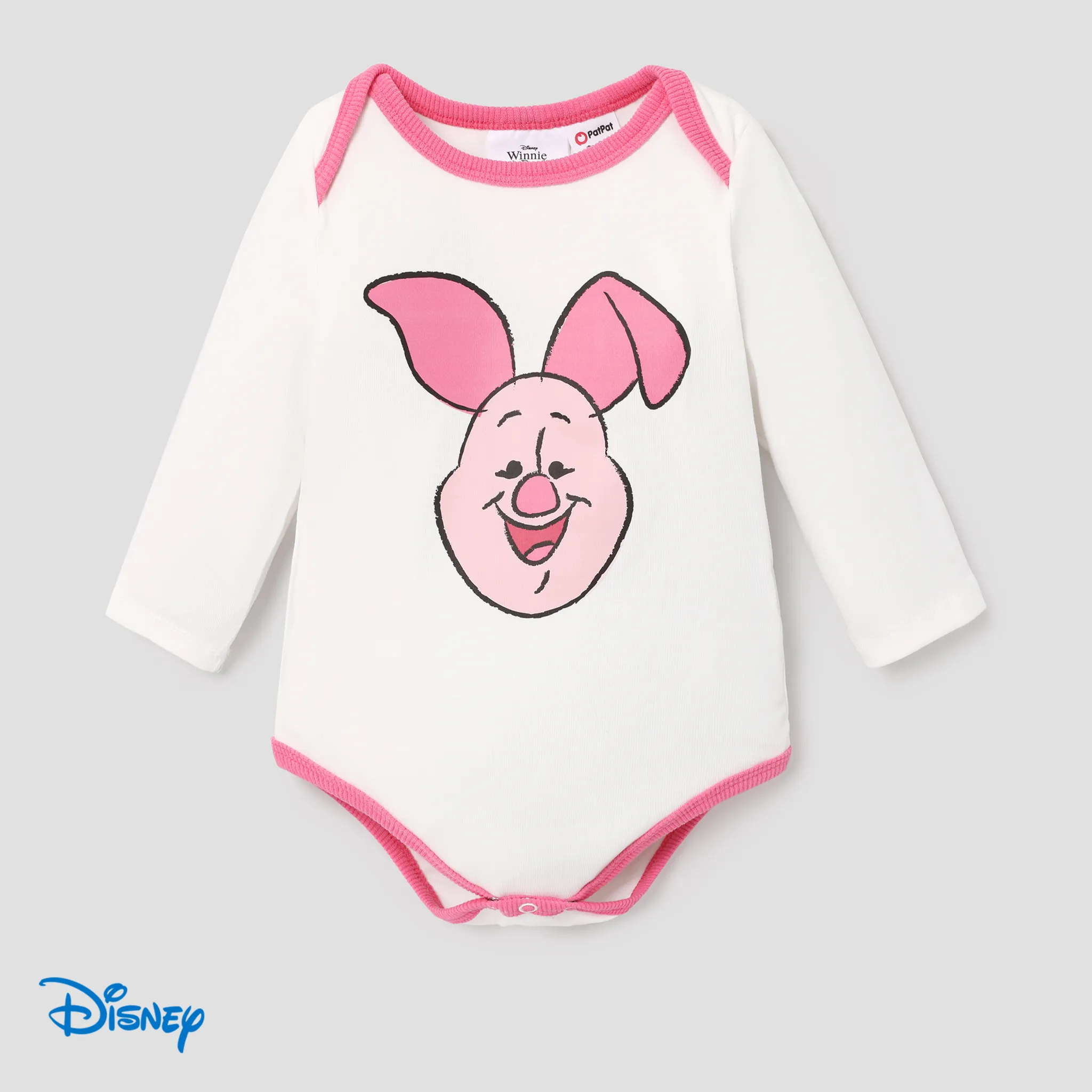 Disney Winnie The Pooh Baby Girl/ Boy  Character Print Long-sleeve Onesies