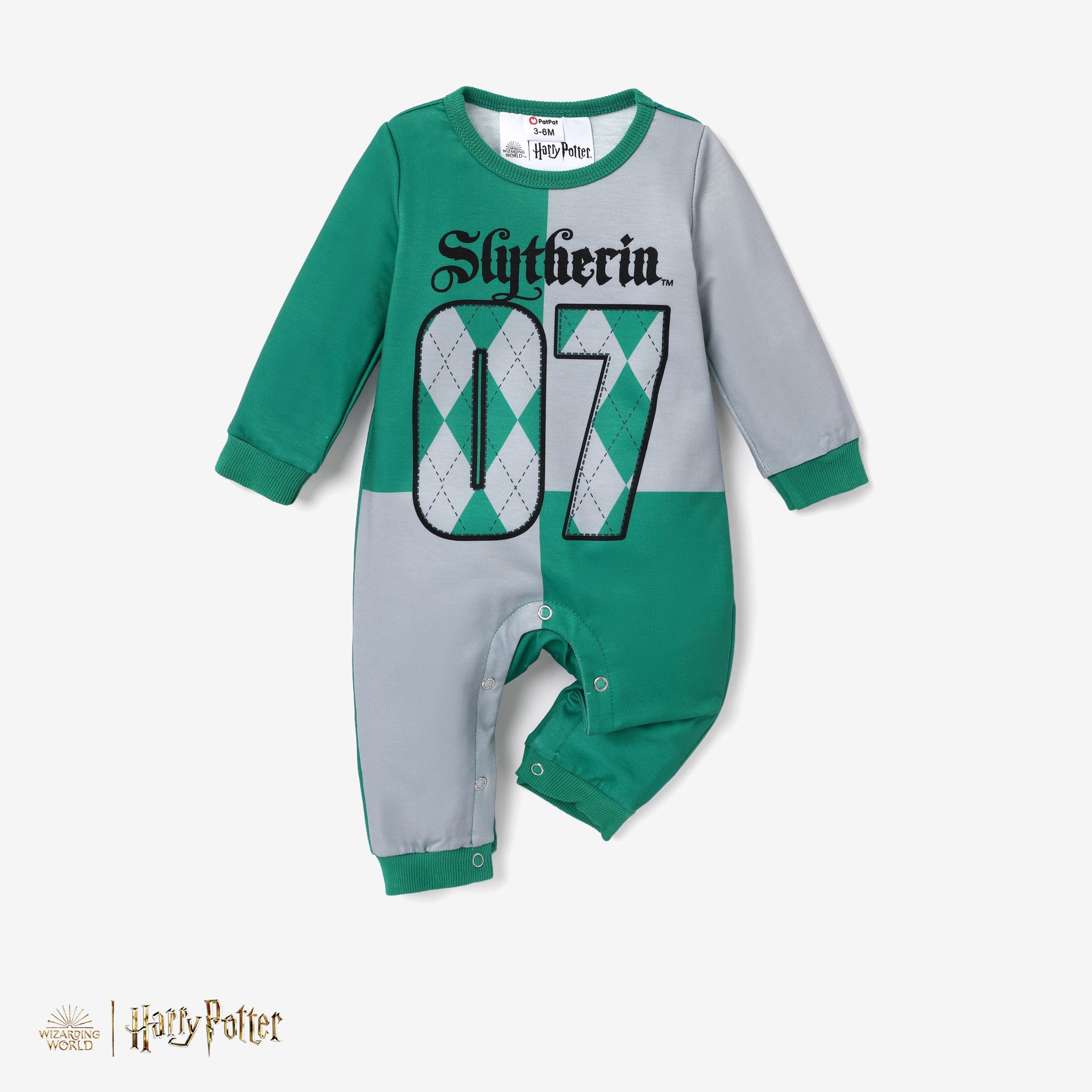 

Harry Potter Baby Boy Colorblock Big Graphic Long-sleeve Jumpsuit